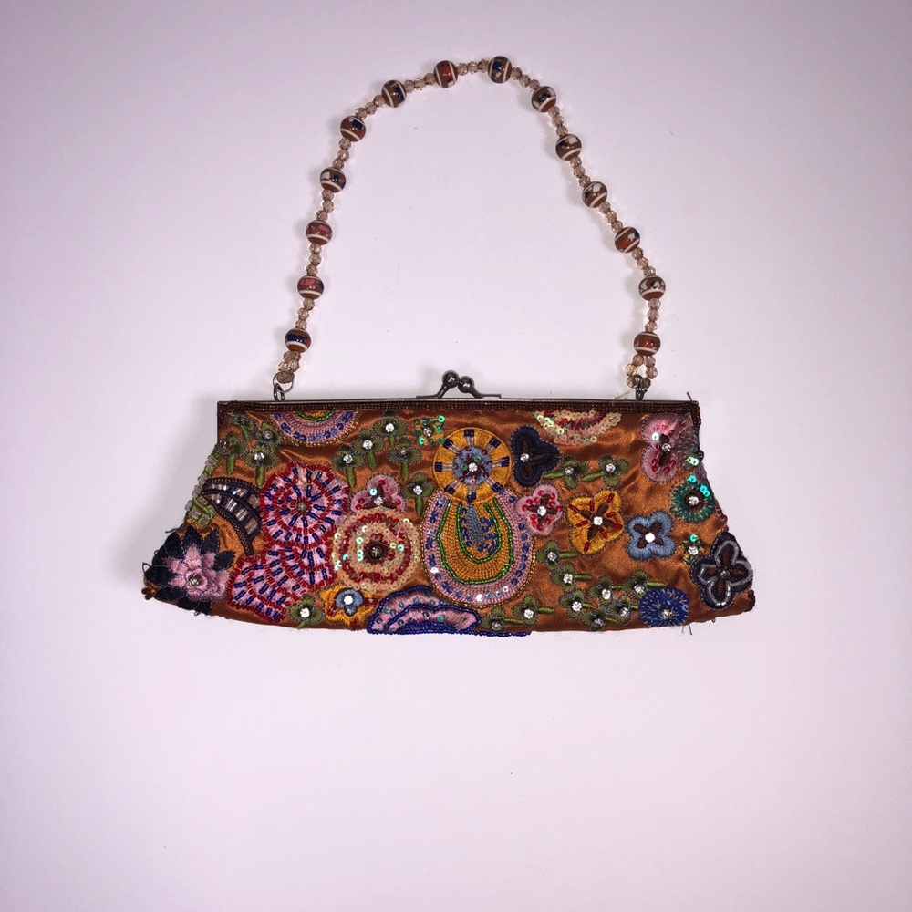 Aldo embellished evening bag.